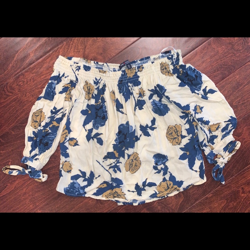 TJ Maxx - off the shoulder crop
